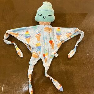 Little sleepies lovey blue ice cream party